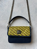 Denim Pixel Bag