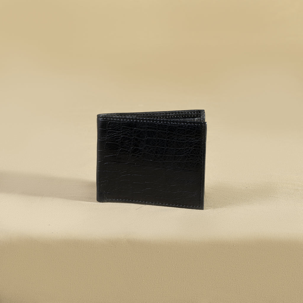 Black Vintage Classic Wallet with coin pocket