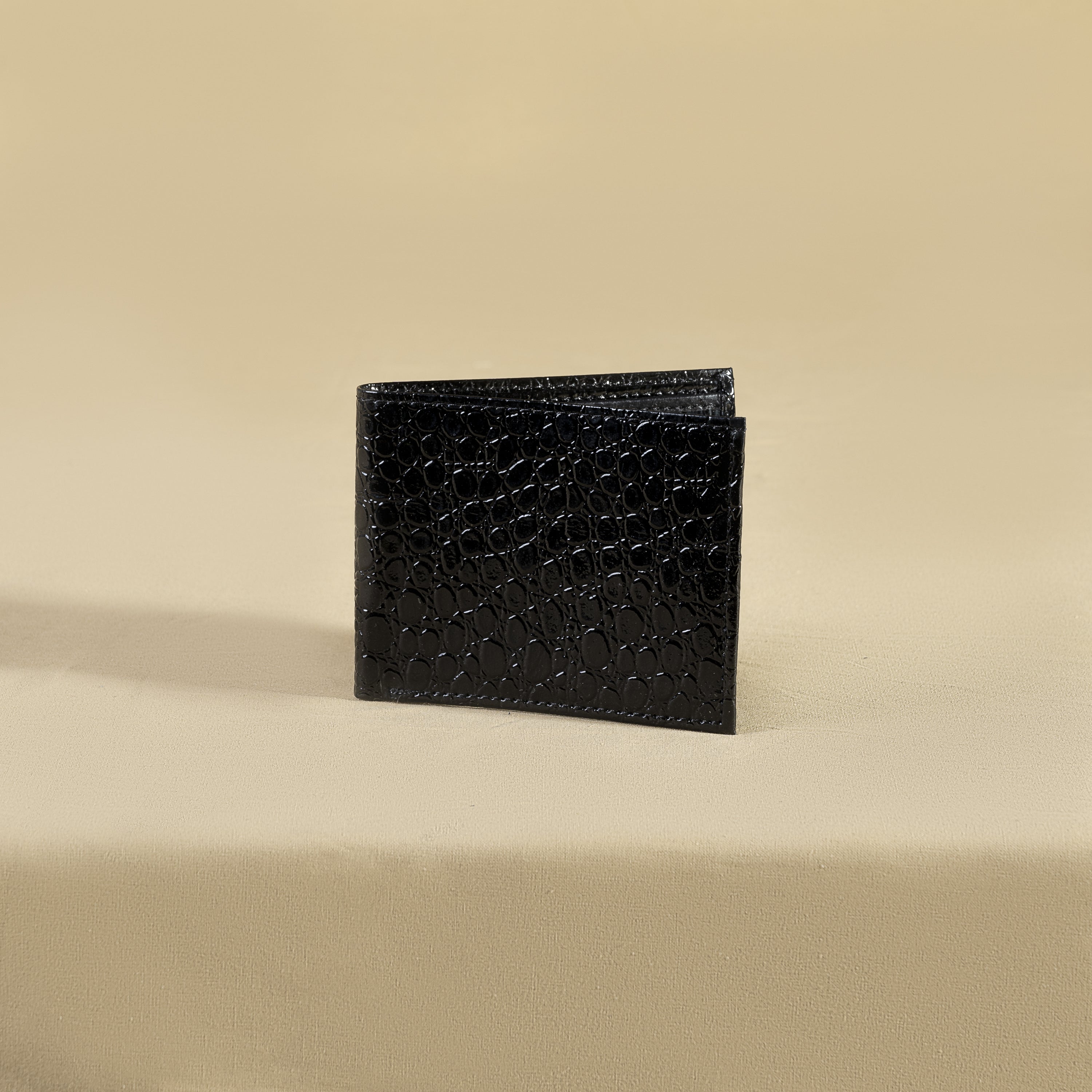 Croco Patent Classic Wallet