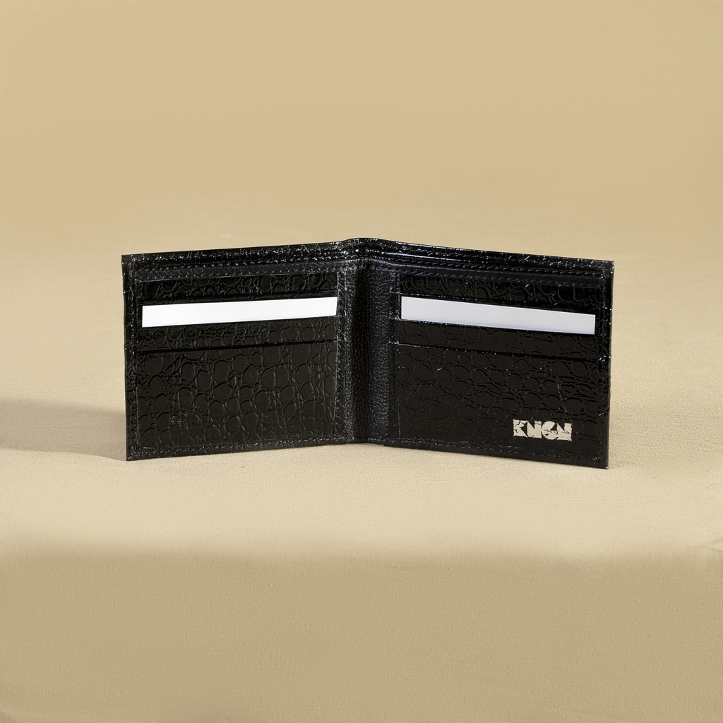 Croco Patent Classic Wallet