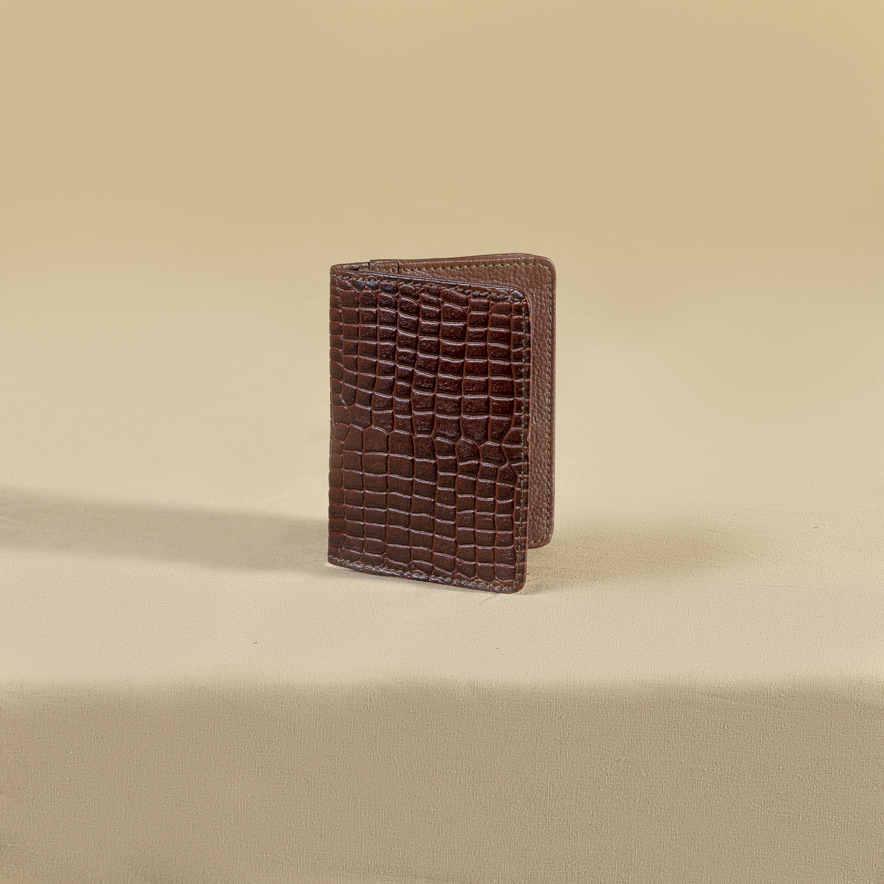 Wine Croco Mini Wallet