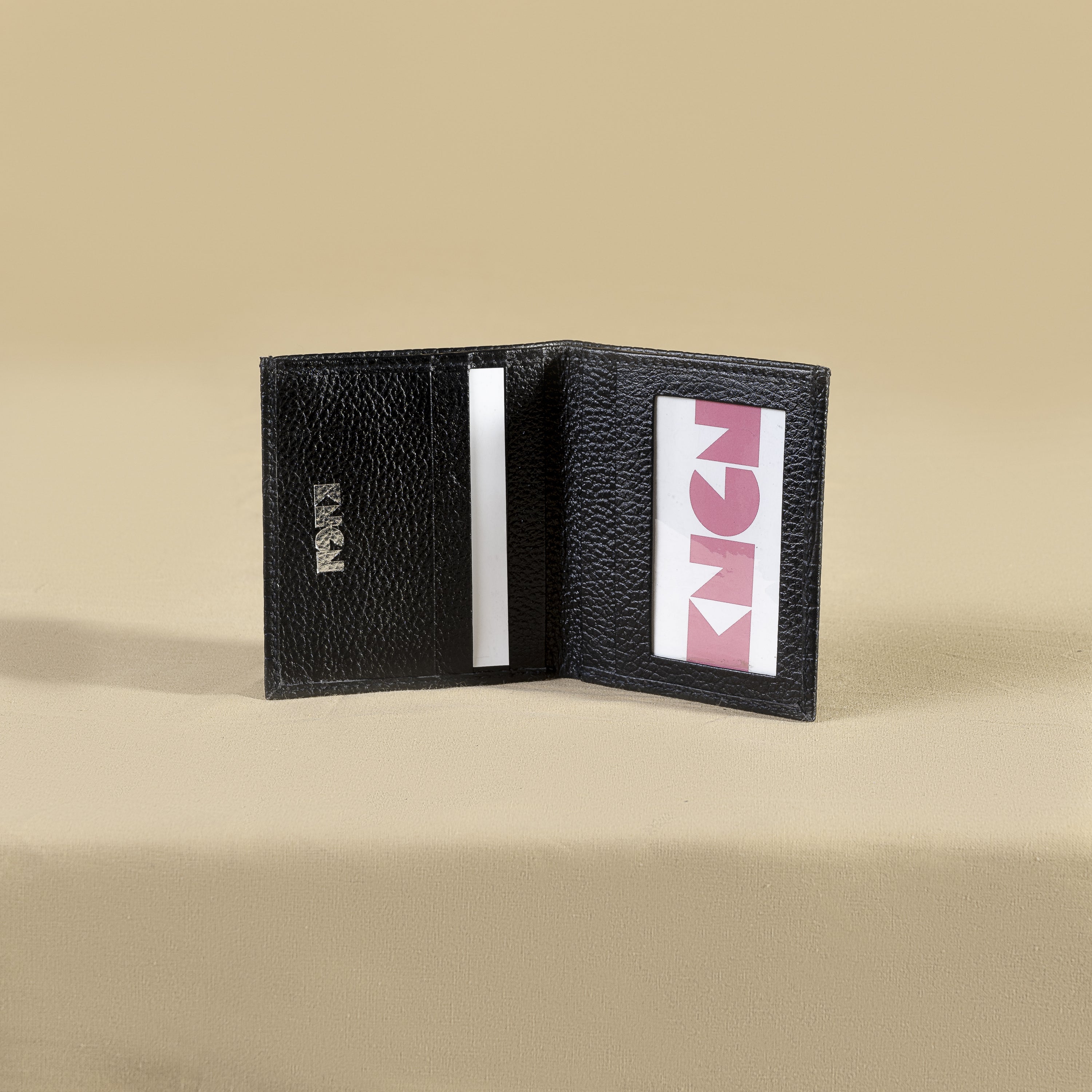 Black Croco Vintage Thin Wallet