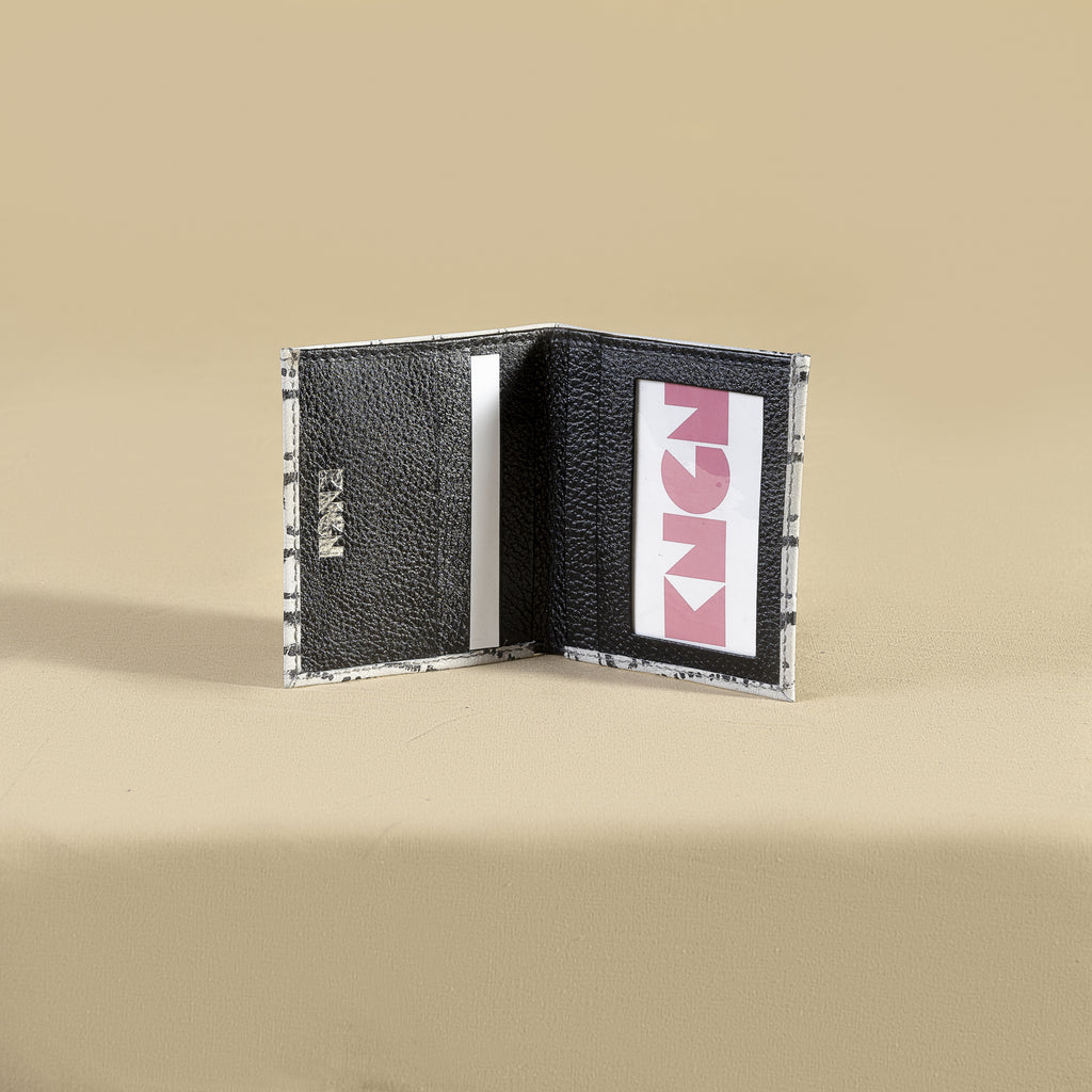Monochrome Croco Thin Wallet