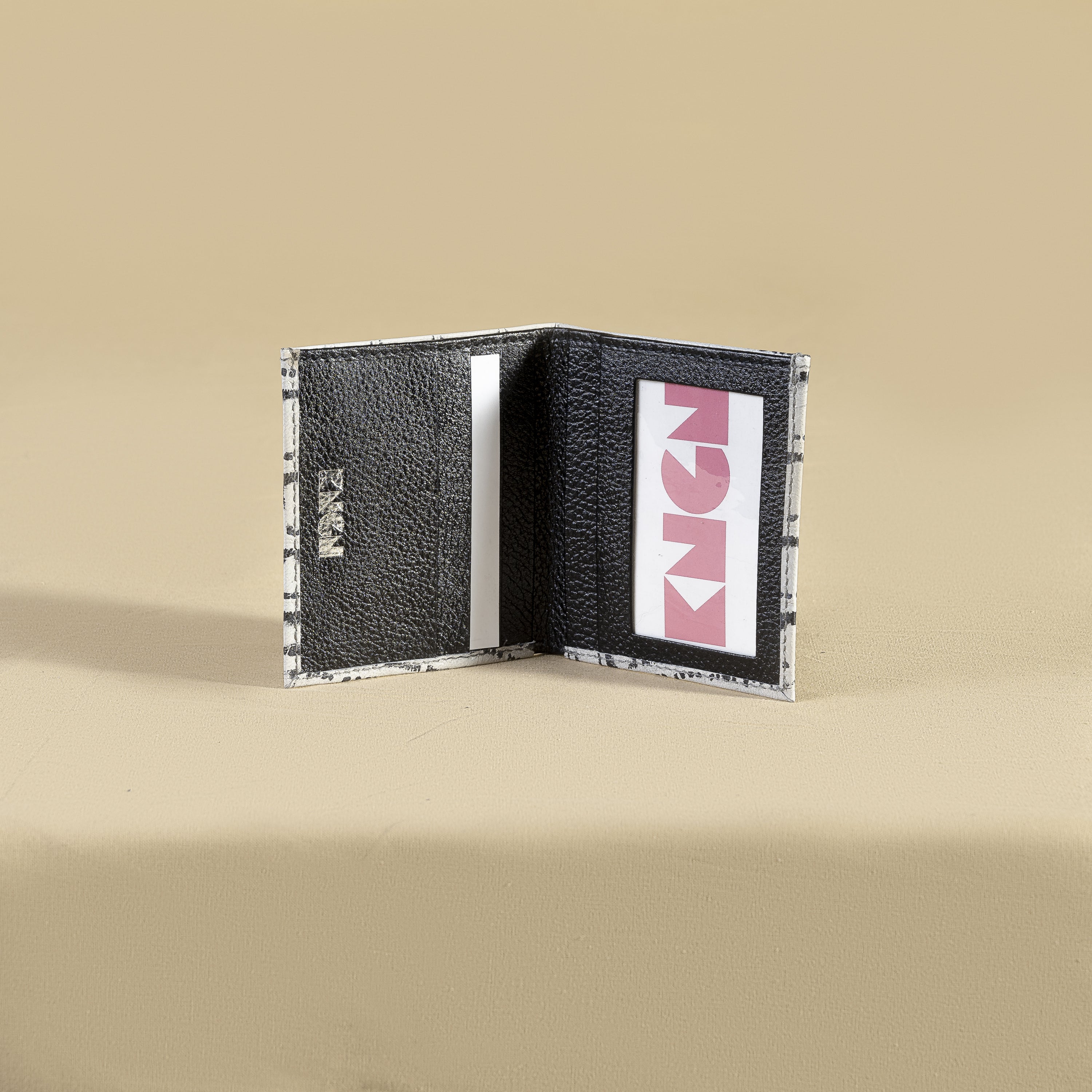 Monochrome Croco Thin Wallet