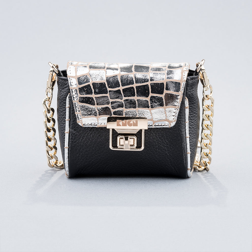 Mini Me Crossbody Bag (Silver)