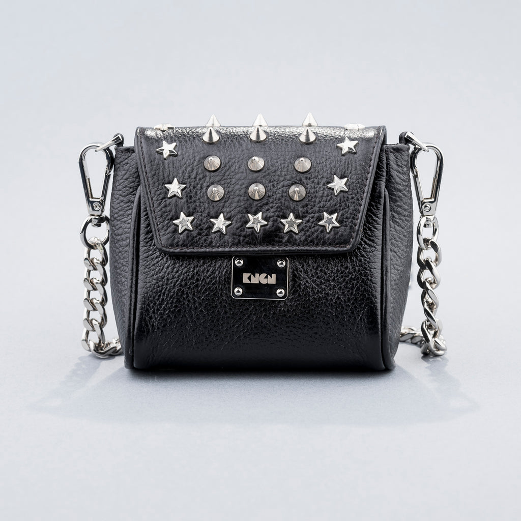 Punk Mini Me Crossbody Bag (Black)