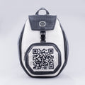 QR Code Backpack (Black and White)