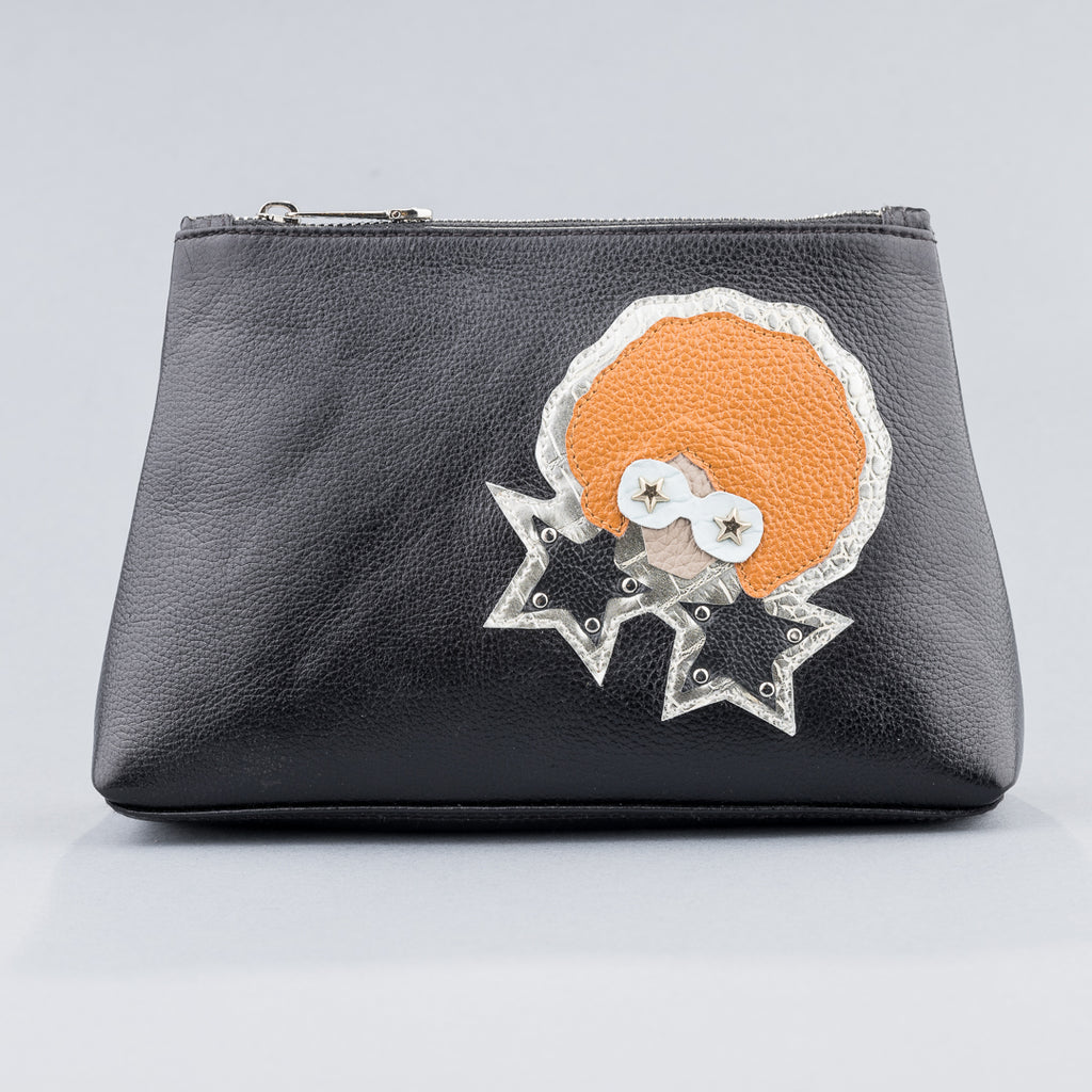 Discohead Triangle Pouch (Black)
