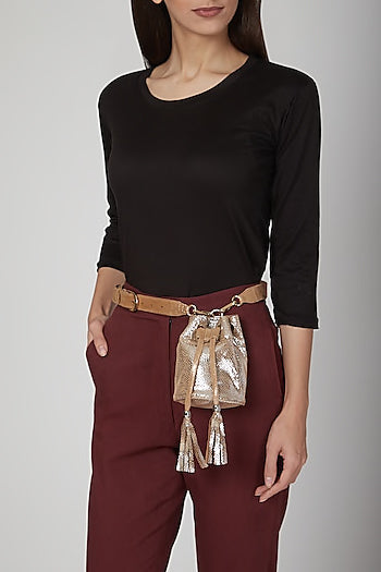 Doki Doki Belt Bag (Gold)