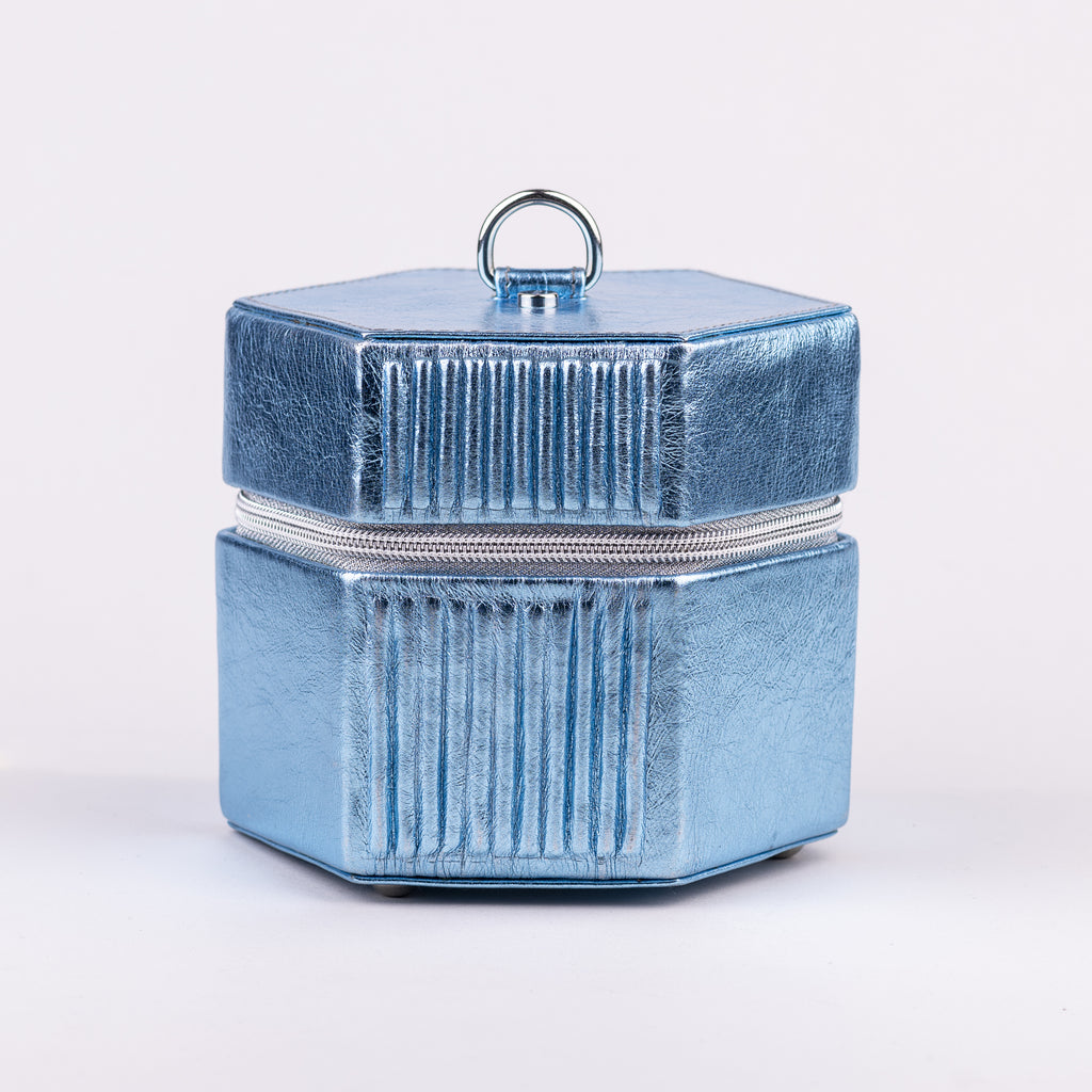 Katachi Hexagon Bag ( Ice Blue)