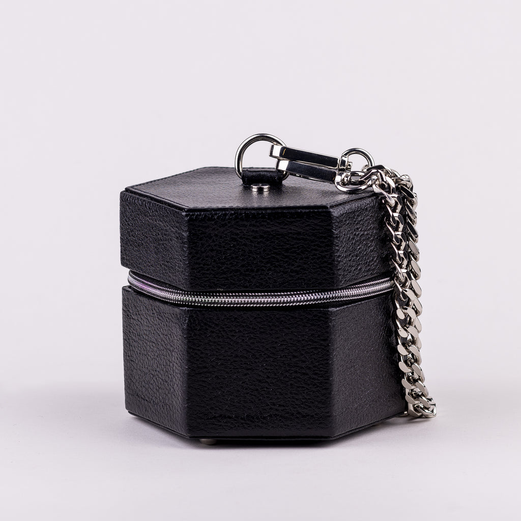 Katachi Hexagon Bag ( Black)