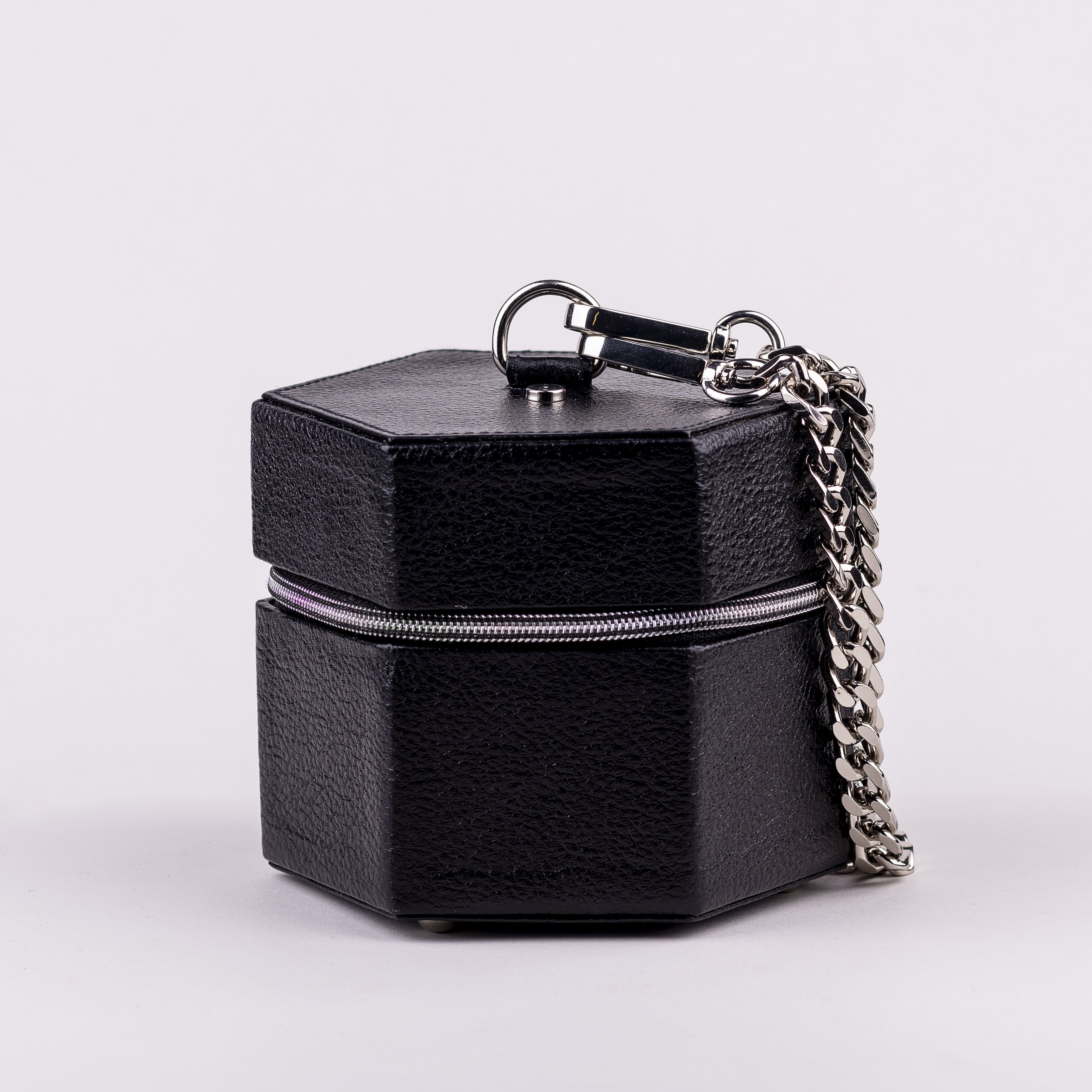 Katachi Hexagon Bag ( Black)