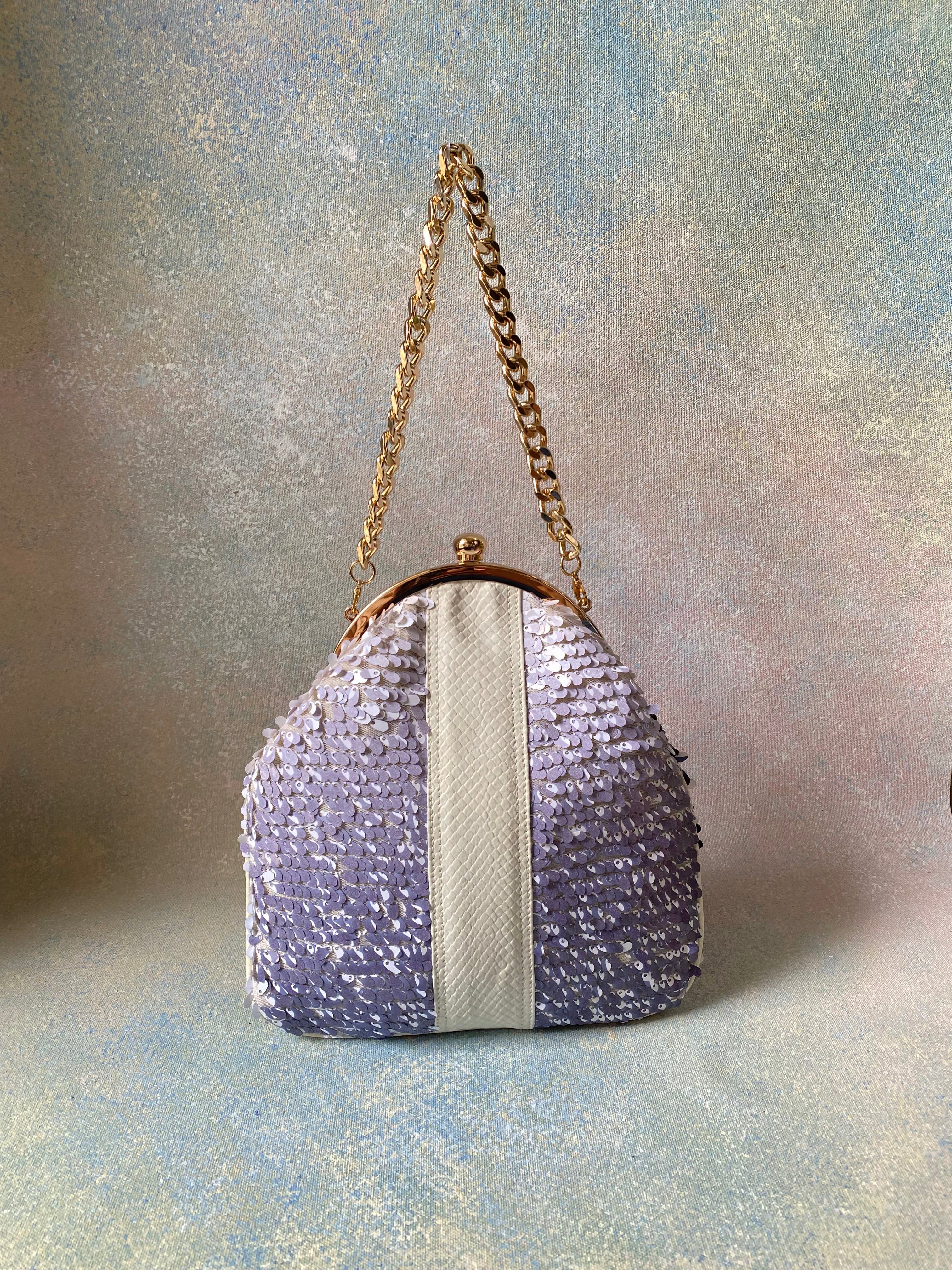 Mayfair - Purple and White
