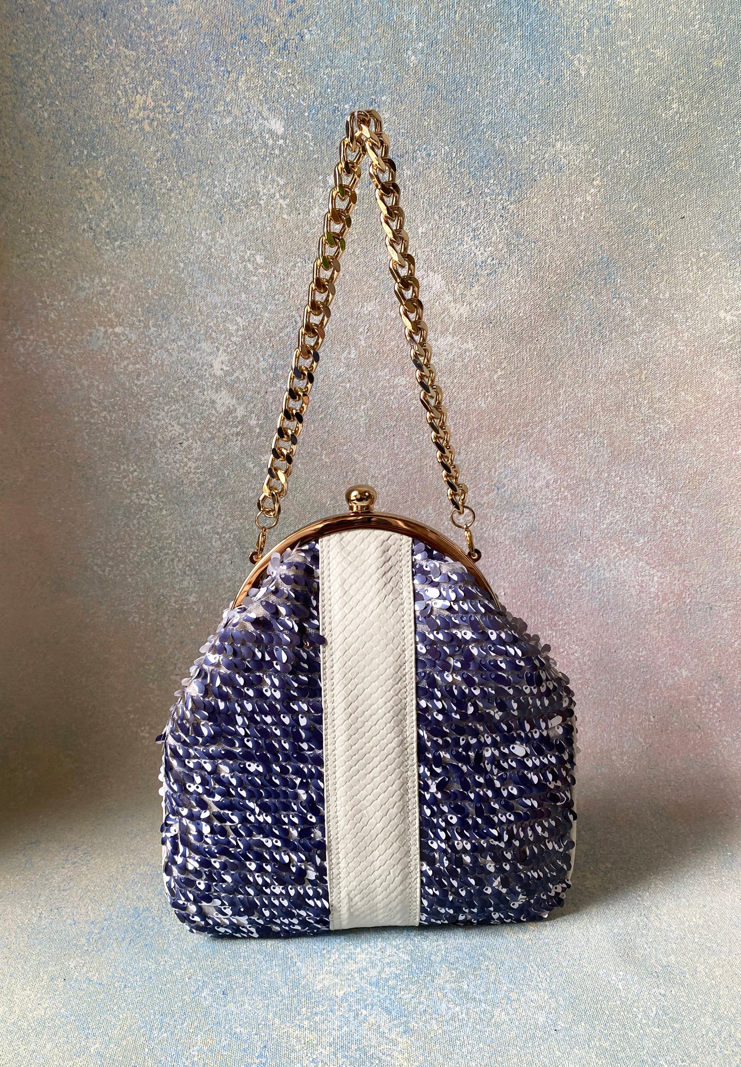 Mayfair - Purple and White