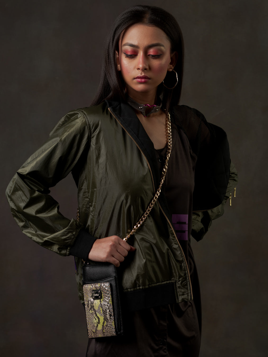 Black Movel Sling Bag
